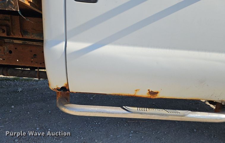 image for item LM9153 2003 Ford F450 Super Duty  dump flatbed truck