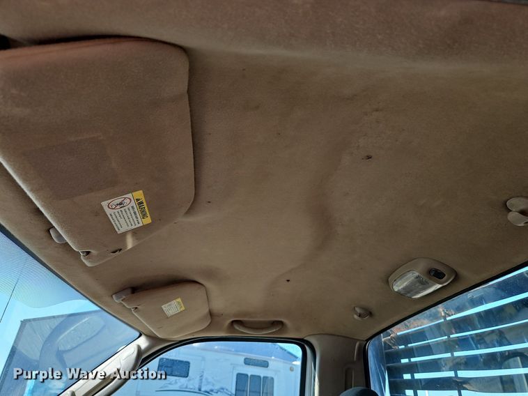 image for item LM9153 2003 Ford F450 Super Duty  dump flatbed truck