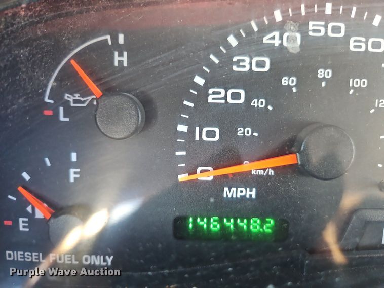 image for item LM9153 2003 Ford F450 Super Duty  dump flatbed truck