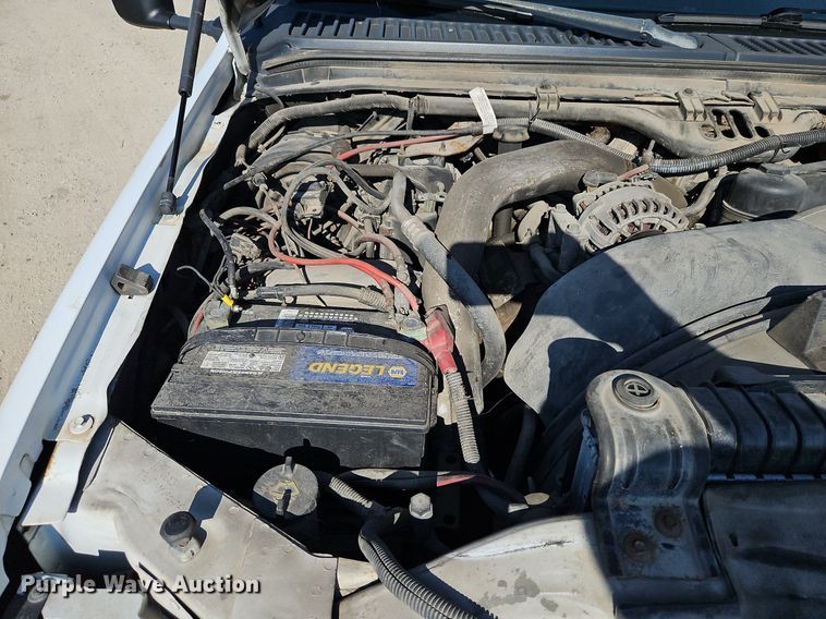 image for item LM9153 2003 Ford F450 Super Duty  dump flatbed truck