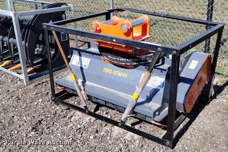 image for item LN9854 TMG Industrial TMG-EFM40 flail mower