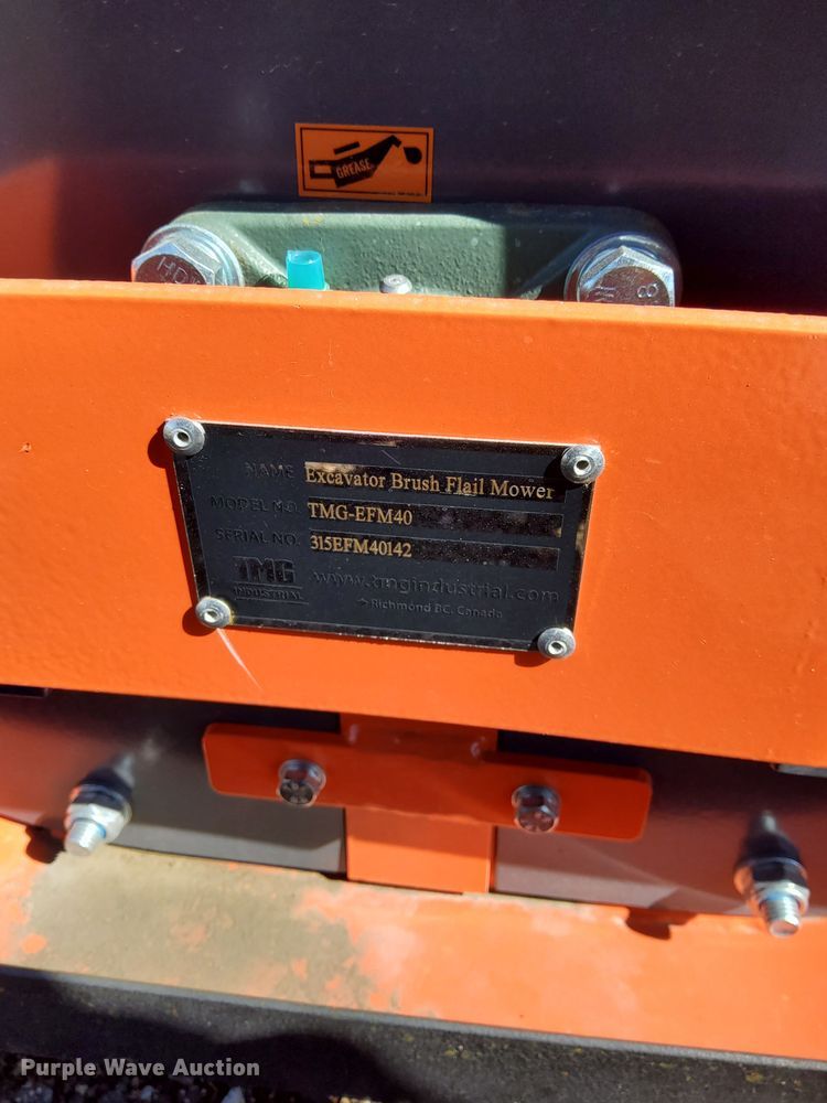 image for item LN9854 TMG Industrial TMG-EFM40 flail mower