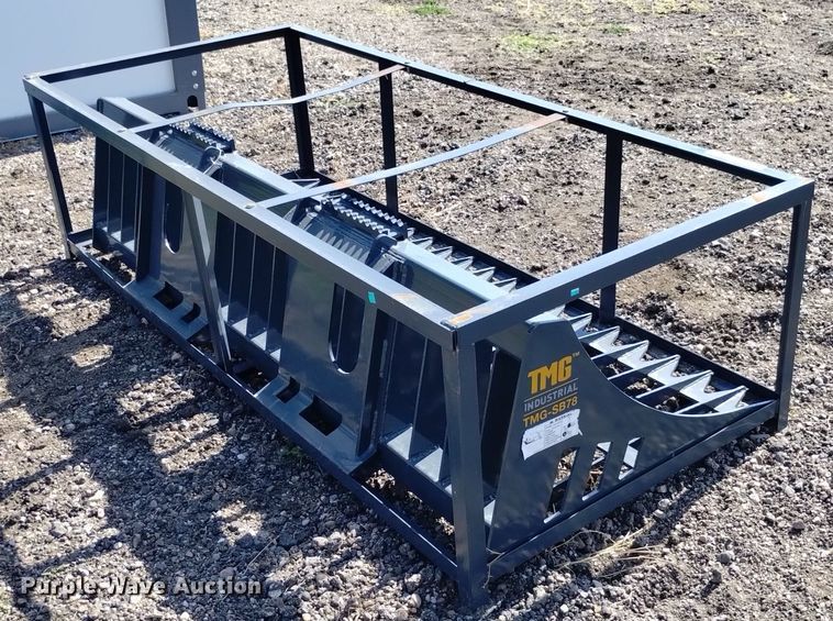 image for item LN9862 2021 TMG TMG-SB78 skid steer rock bucket