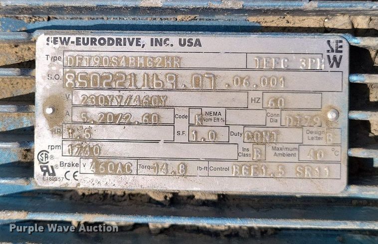 image for item LS9754 (2) Sew-Eurodrive electric cable winches