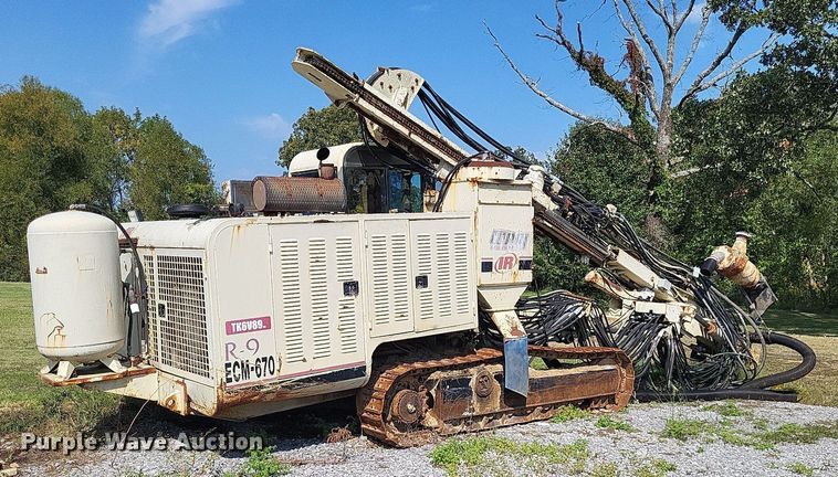 image for item LS9774 1998 Ingersoll Rand  ECM670 blasthole drill