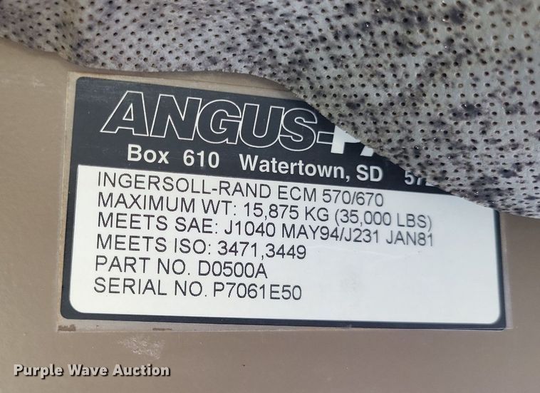 image for item LS9774 1998 Ingersoll Rand  ECM670 blasthole drill