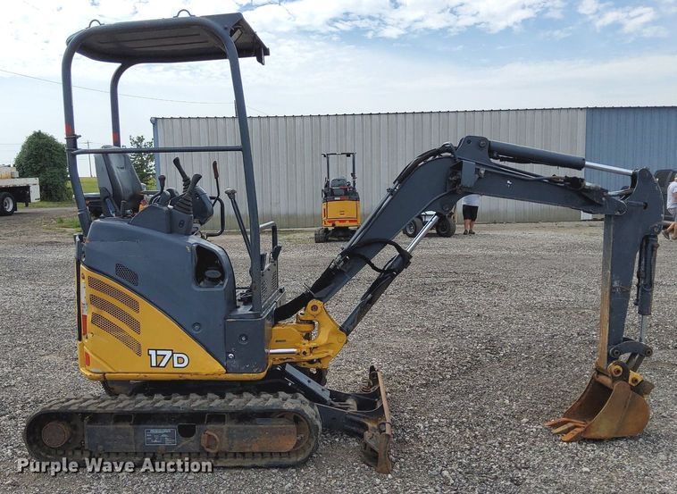 image for item LV9050 2011 John Deere 17D  mini excavator