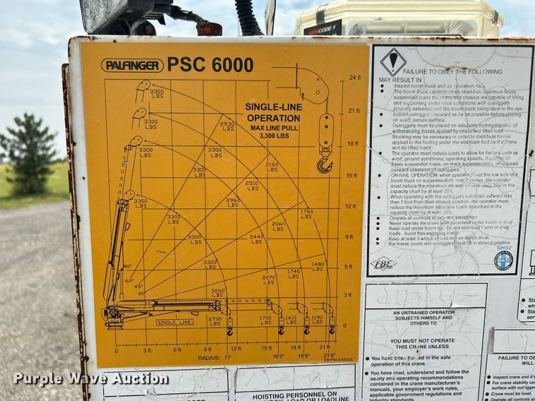 image for item LV9059 2007 Freightliner Business Class M2  crane truck