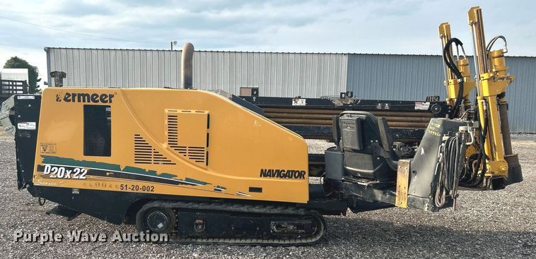 image for item LV9072 2012 Vermeer D20X22 Series II Navigator  directional boring unit