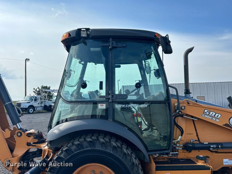 image for item LV9077 2013 Case 580 Super N  backhoe