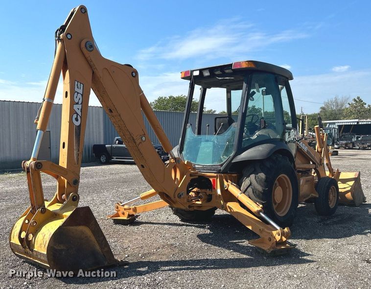 image for item LV9079 2005 Case 580 Super M Series 2  backhoe
