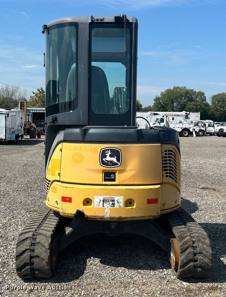 image for item LV9080 2014 John Deere 35D  mini excavator