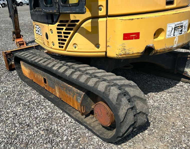 image for item LV9080 2014 John Deere 35D  mini excavator