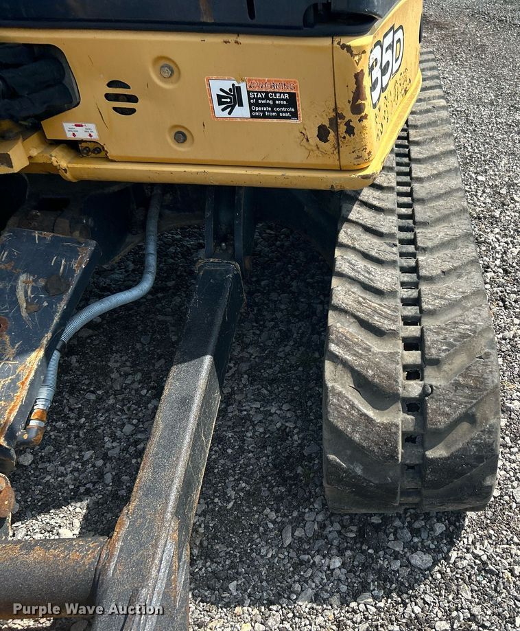 image for item LV9080 2014 John Deere 35D  mini excavator