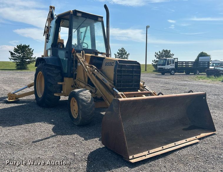 image for item LV9081 1989 Ford 655C  backhoe