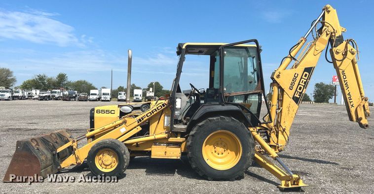 image for item LV9081 1989 Ford 655C  backhoe