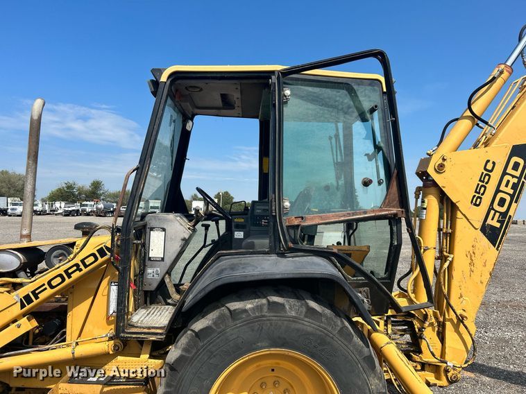 image for item LV9081 1989 Ford 655C  backhoe