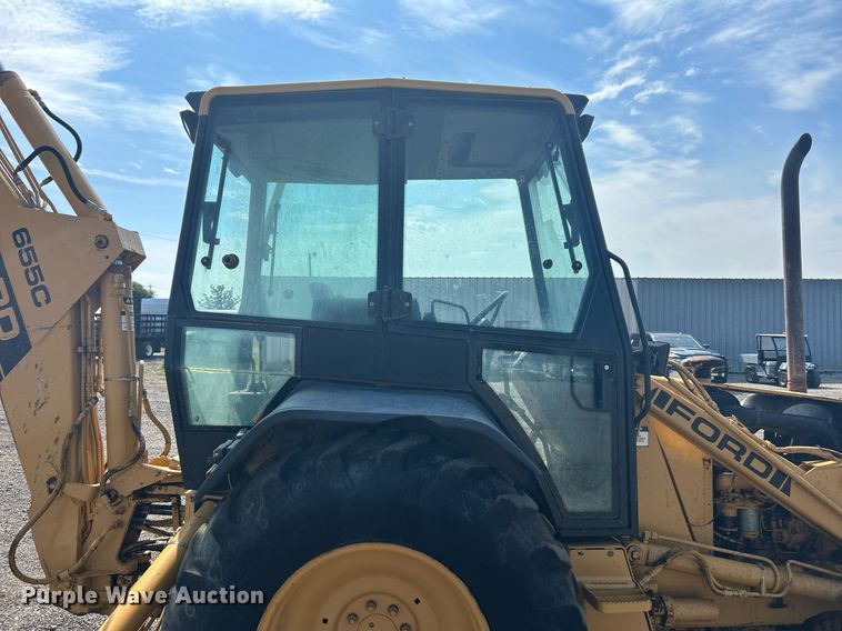 image for item LV9081 1989 Ford 655C  backhoe