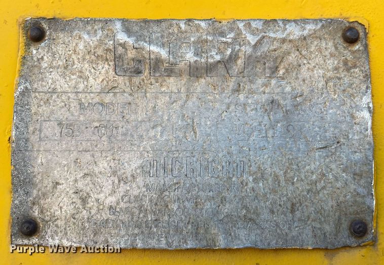 image for item LV9871 Michigan 75B  wheel loader