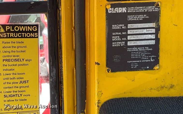 image for item LV9875 1980 Michigan  75B wheel loader