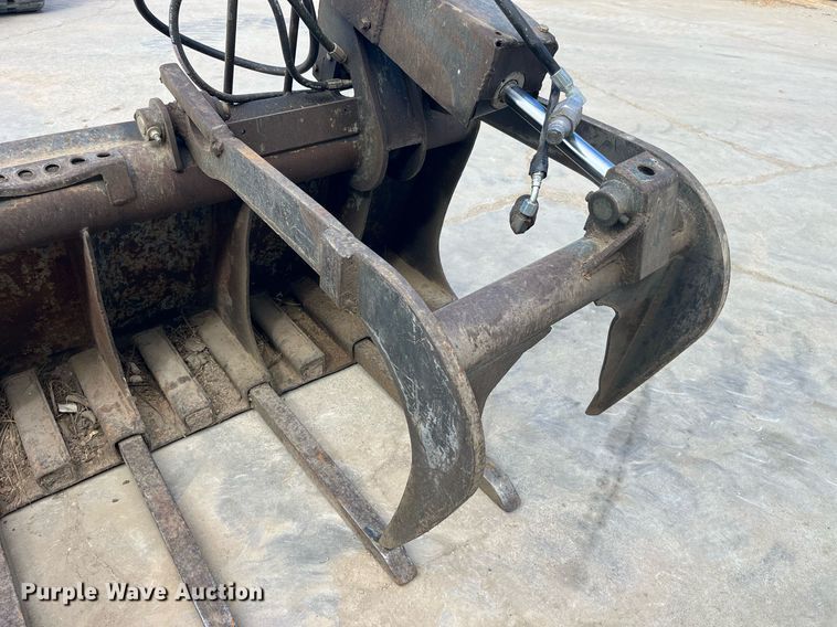 image for item MG9483 79" W skid steer grapple bucket