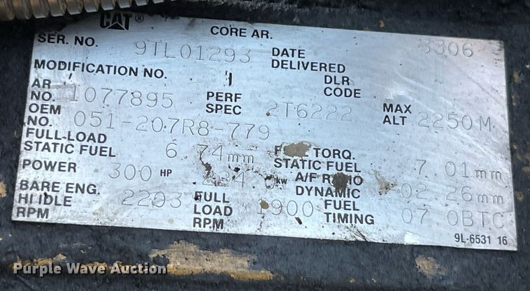 image for item MG9485 1994 Peterbilt 378  dump truck