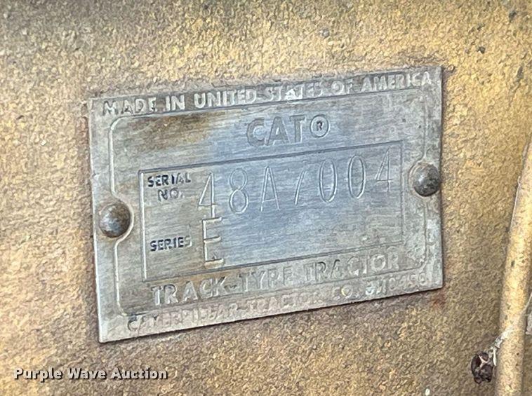 image for item MG9488 1966 Caterpillar D7E  dozer
