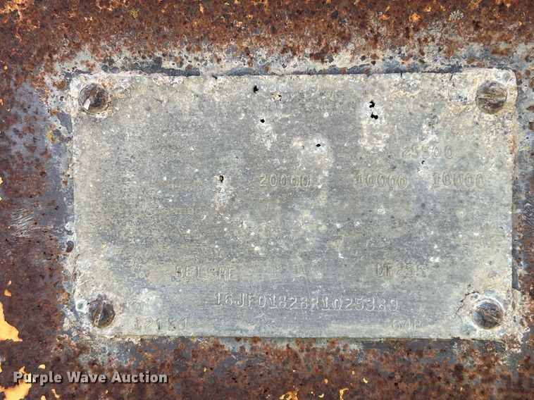 image for item MG9505 1994 Belshe  equipment trailer