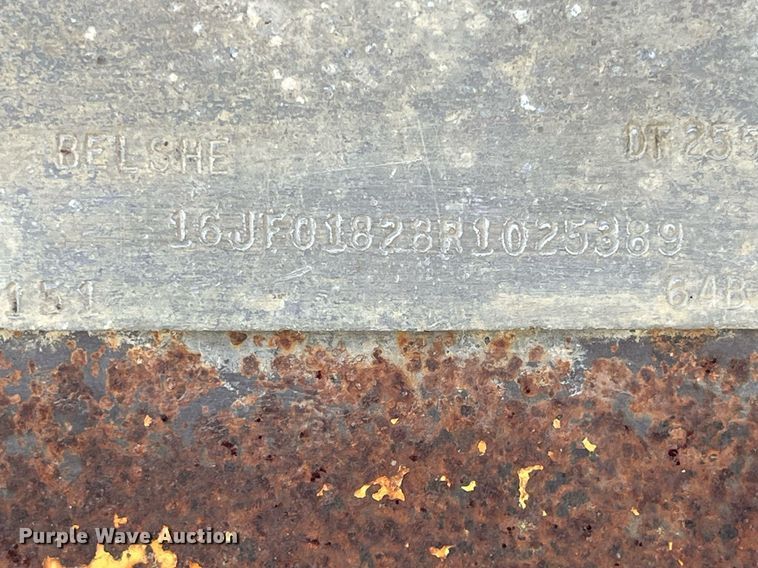 image for item MG9505 1994 Belshe  equipment trailer