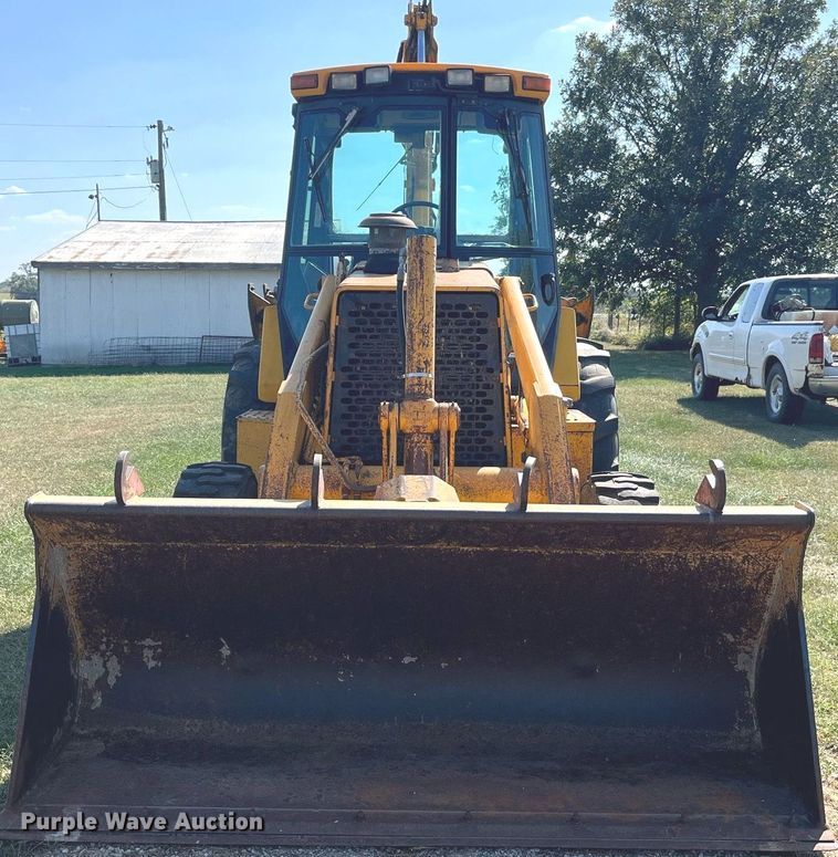 image for item MG9506 1991 John Deere 410D  backhoe