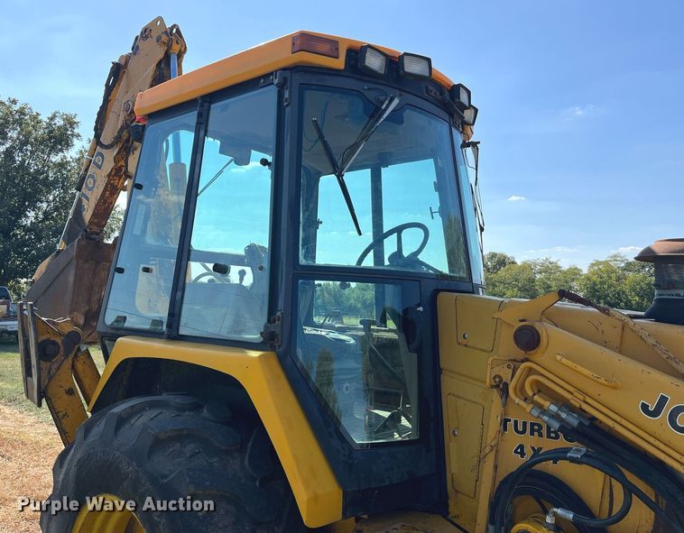 image for item MG9506 1991 John Deere 410D  backhoe
