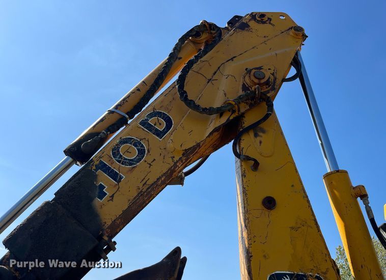 image for item MG9506 1991 John Deere 410D  backhoe
