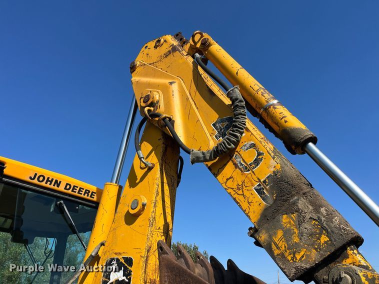 image for item MG9506 1991 John Deere 410D  backhoe