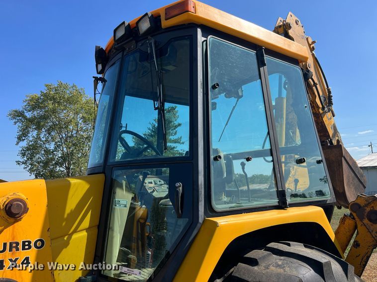 image for item MG9506 1991 John Deere 410D  backhoe