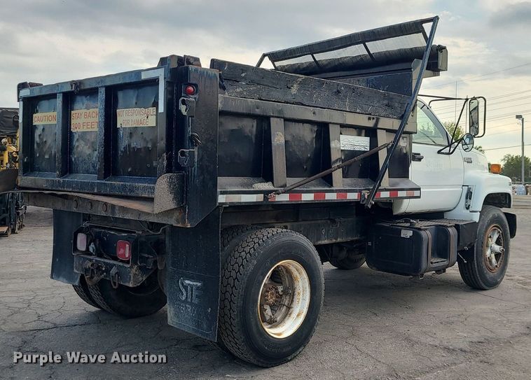 image for item MG9751 1990 Chevrolet 6500 Kodiak  dump truck