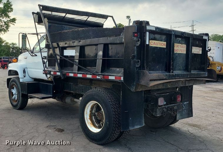 image for item MG9751 1990 Chevrolet 6500 Kodiak  dump truck