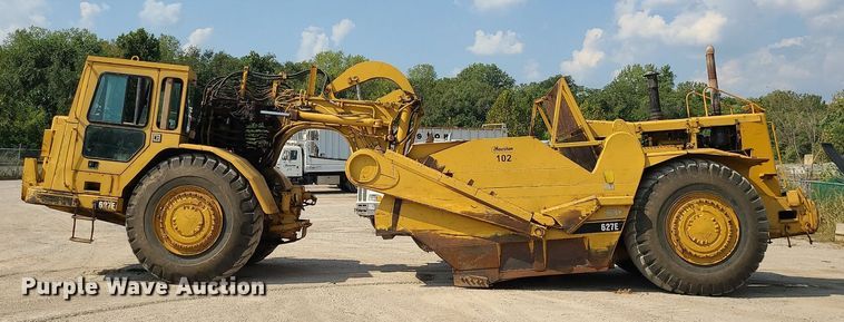 image for item MG9758 1988 Caterpillar 627E  conventional scraper