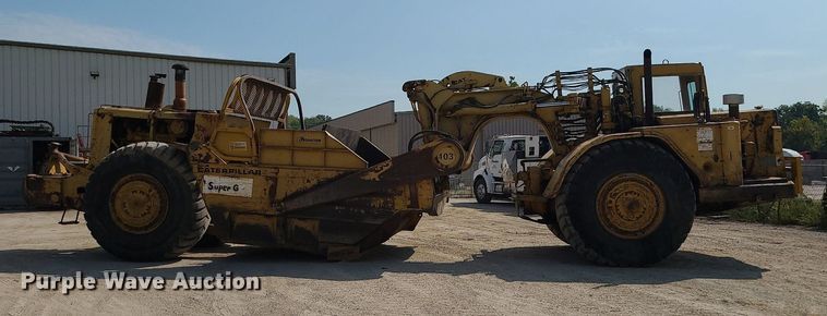 image for item MG9759 1977 Caterpillar 627B  conventional scraper