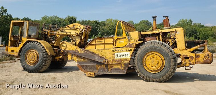 image for item MG9759 1977 Caterpillar 627B  conventional scraper