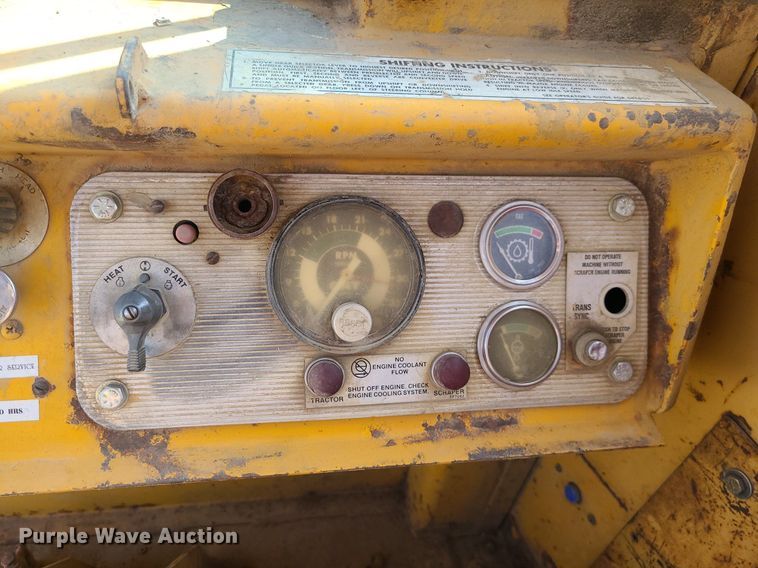 image for item MG9759 1977 Caterpillar 627B  conventional scraper