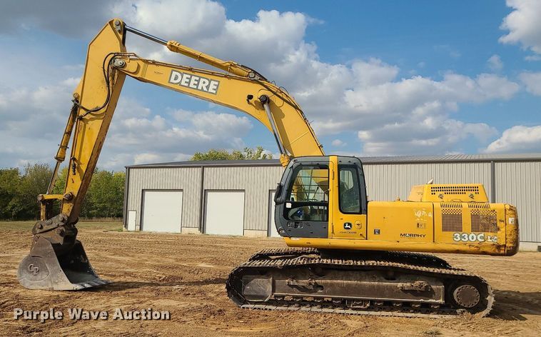 image for item MG9770 2004 John Deere 330C LC  excavator