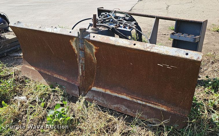 image for item MH9347 Kwik-Way 35-20701  skid steer snow plow