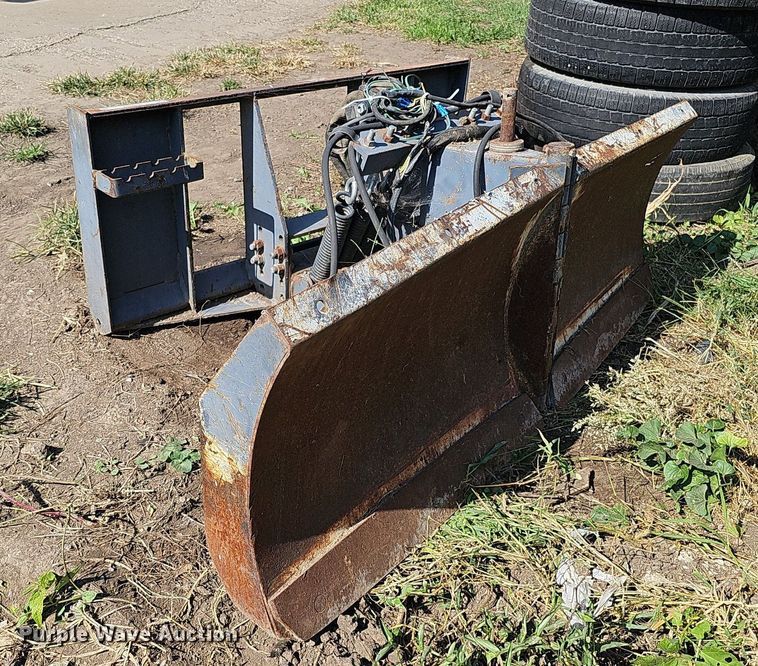 image for item MH9347 Kwik-Way 35-20701  skid steer snow plow