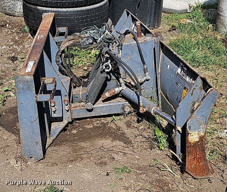 image for item MH9347 Kwik-Way 35-20701  skid steer snow plow