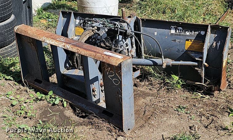 image for item MH9347 Kwik-Way 35-20701  skid steer snow plow
