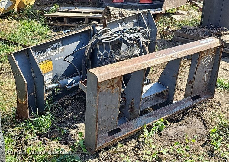 image for item MH9347 Kwik-Way 35-20701  skid steer snow plow