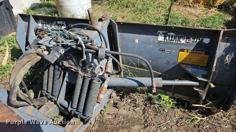 image for item MH9347 Kwik-Way 35-20701  skid steer snow plow