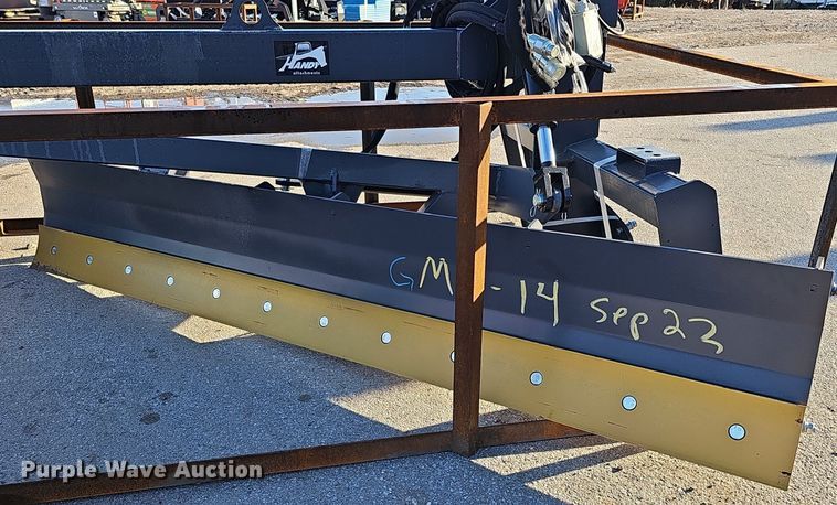 image for item MH9381 2023 Handy Attachments HSGB96  skid steer grader