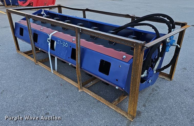 image for item MH9385 2023 Handy Attachments HVR76  skid steer vibratory drum roller