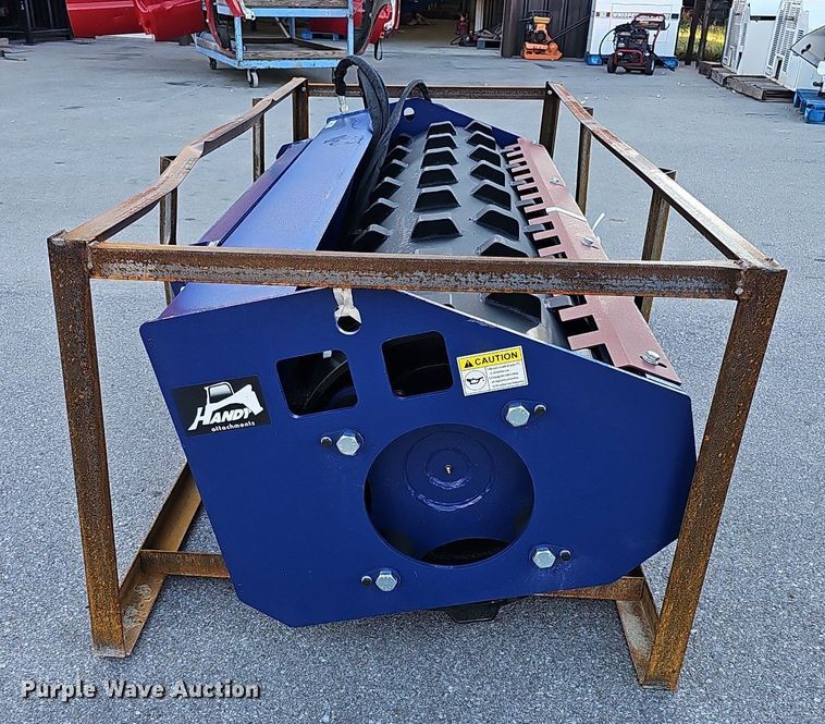 image for item MH9385 2023 Handy Attachments HVR76  skid steer vibratory drum roller